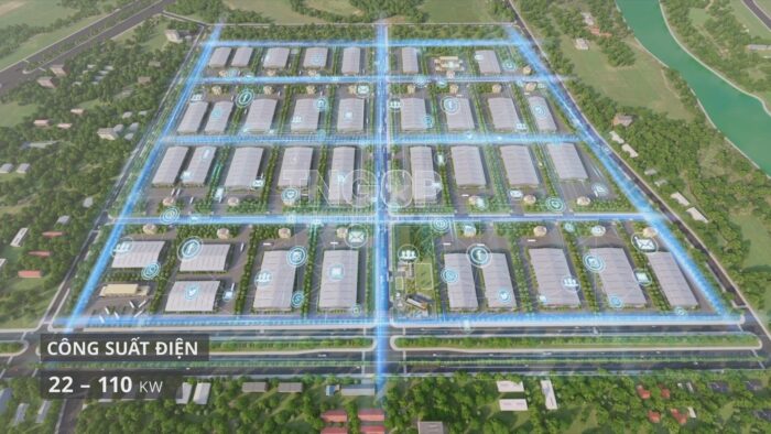 Mô hình phân khu chức năng của Cụm công nghiệp Sơn Cẩm