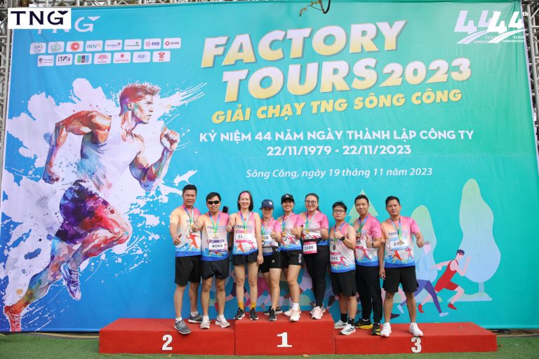GIẢI CHẠY TNG SÔNG CÔNG FACTORY TOURS 2023