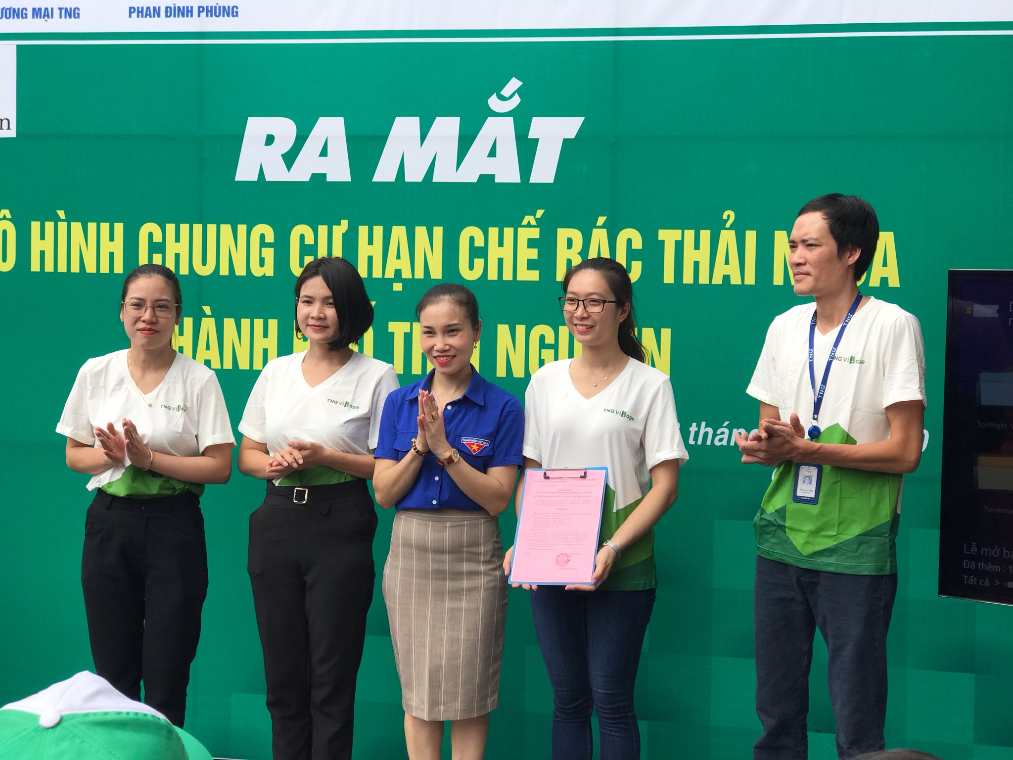 TNG VILLAGE – MÔ HÌNH CHUNG CƯ HẠN CHẾ RÁC THẢI NHỰA CẤP TỈNH